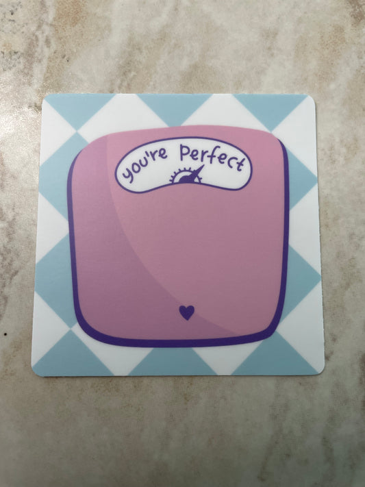 You're Perfect Body Positivity Sticker