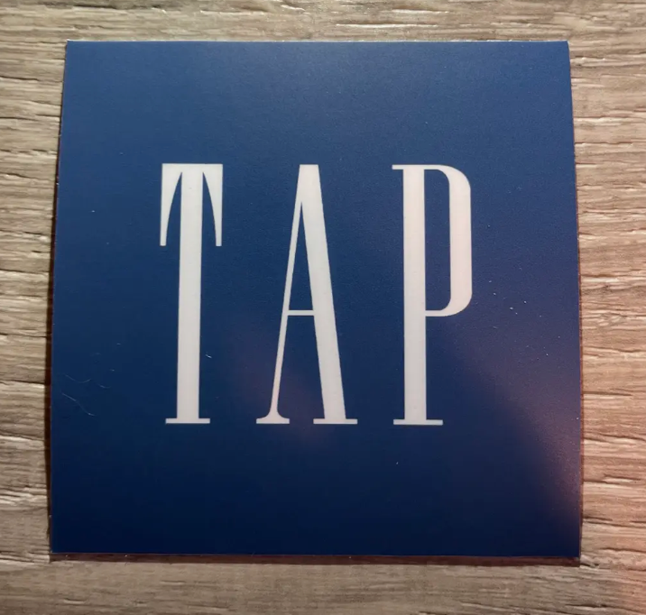 TAP Parody Dance Sticker, 3" x 3"