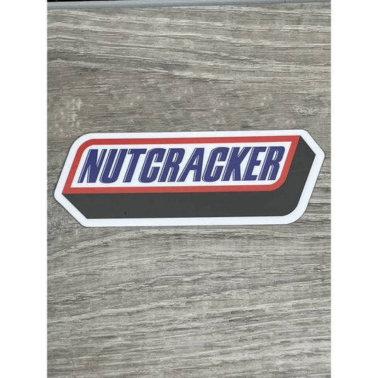 Nutcracker Parody Dance Sticker, 4" x 1.4"