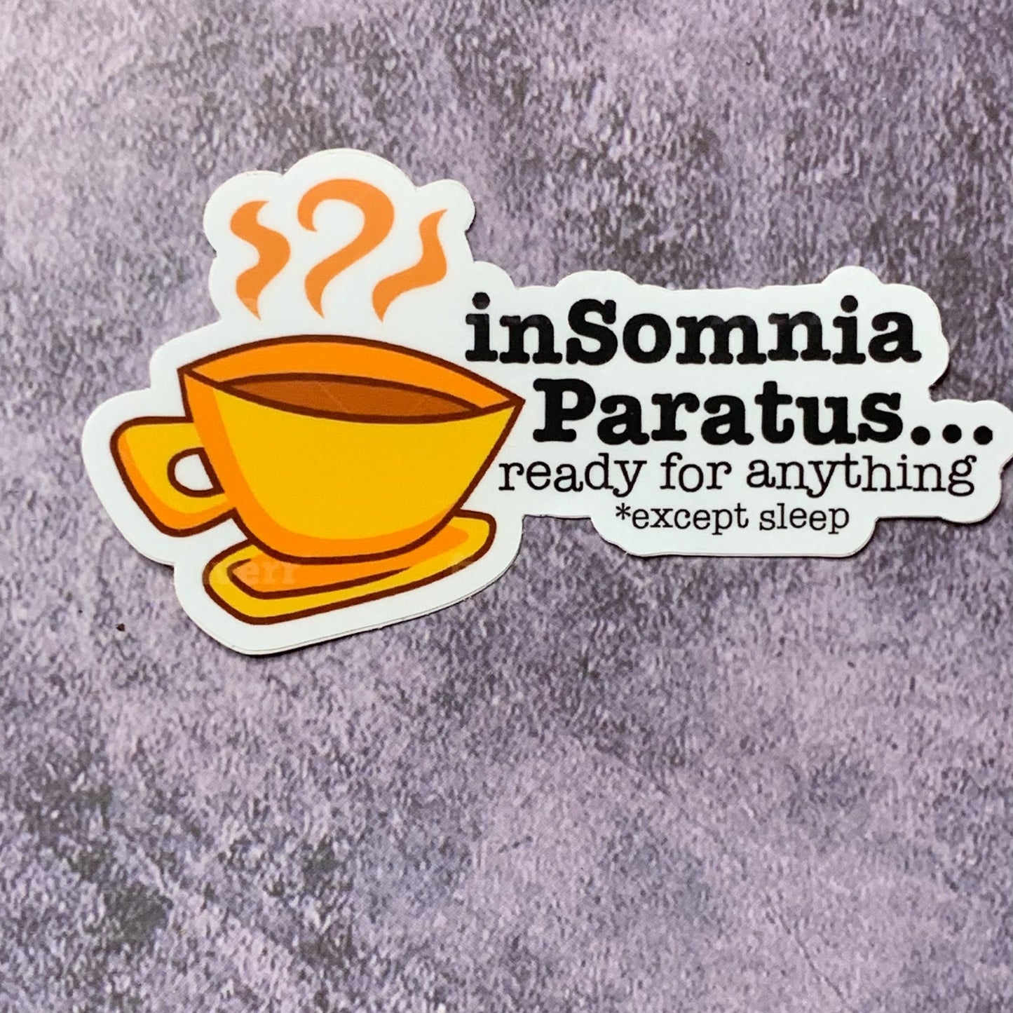 Gilmore Girls Inspired Insomnia Sticker, Live like Lorelei, Rory and Lorelei, Gifts for Her