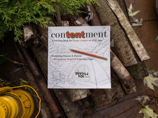 Contentment: The Coloring Book for Happy Campers of ALL Ages