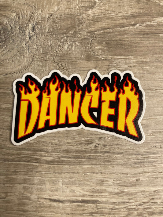 Dancer Thrasher Parody Vinyl Sticker, Vinyl Decal, Laptop Sticker, Dance Sticker, Gifts For Dancers,