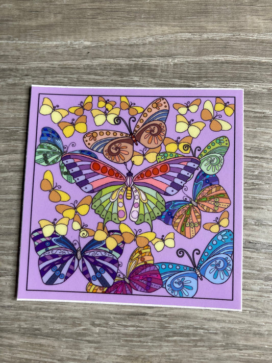 Butterflies Vinyl Sticker