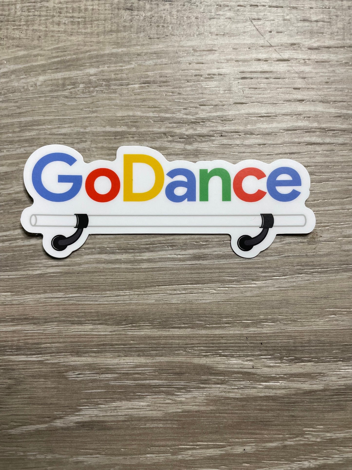 Go Dance Vinyl Sticker, Vinyl Decal, Laptop Sticker, Dance Sticker, Gifts For Dancers, Ballet Gifts