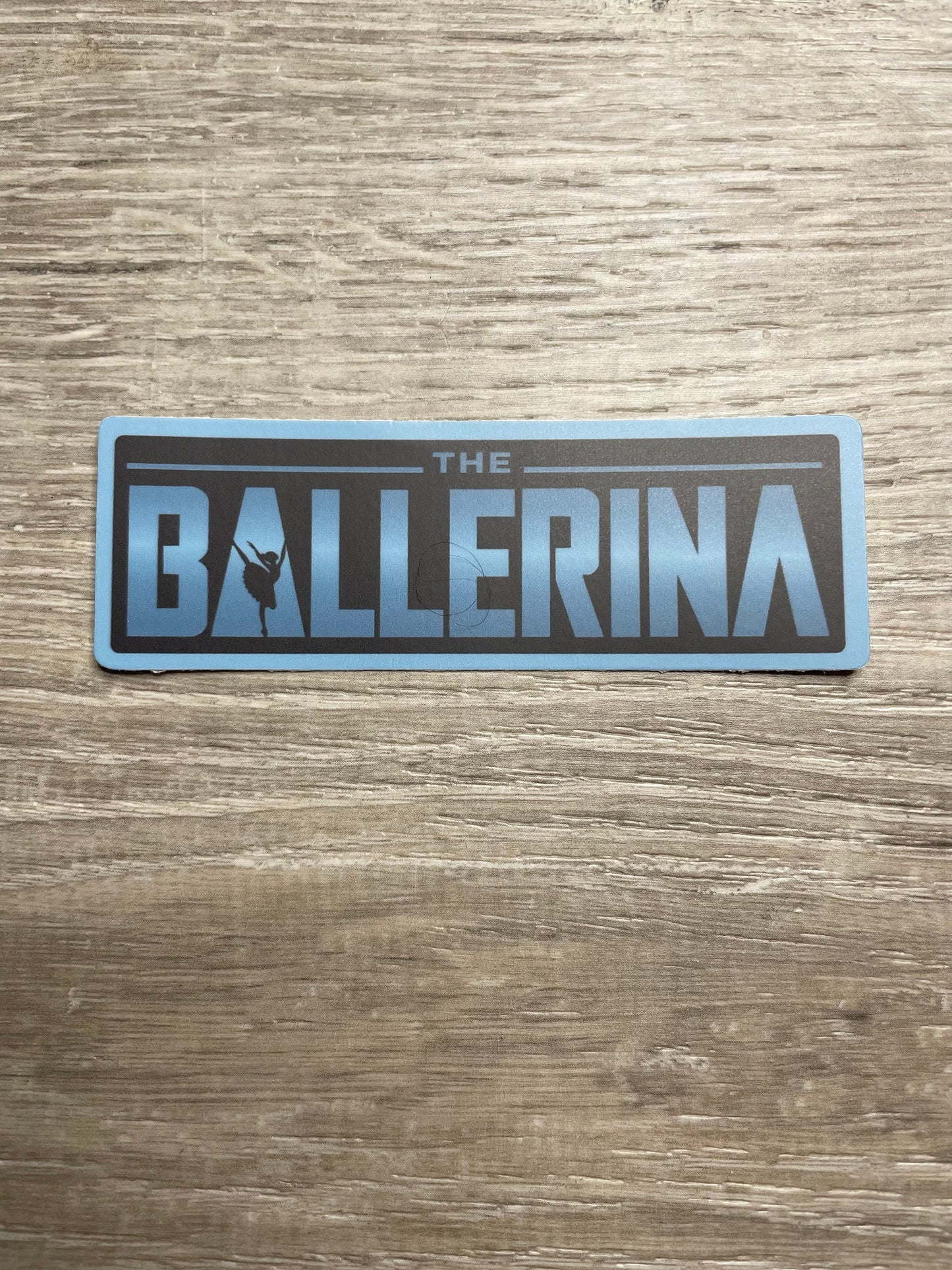 The Ballerina Dance Vinyl Sticker, Vinyl Decal, Laptop Sticker, Dance Sticker, Gifts For Dancers, Ballet Gifts
