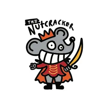 Nutcracker Character Vinyl Sticker